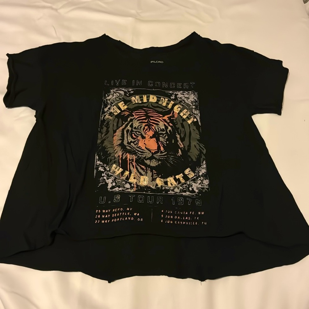 Pilcro | The Midnight Wild Cats Live In Concert US Tour 1979 Shirt